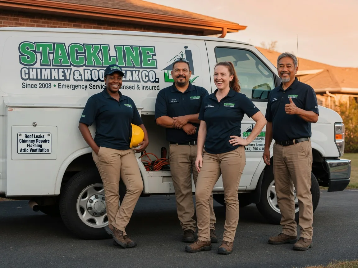 Chimney flashing repair company in Ermine, KY